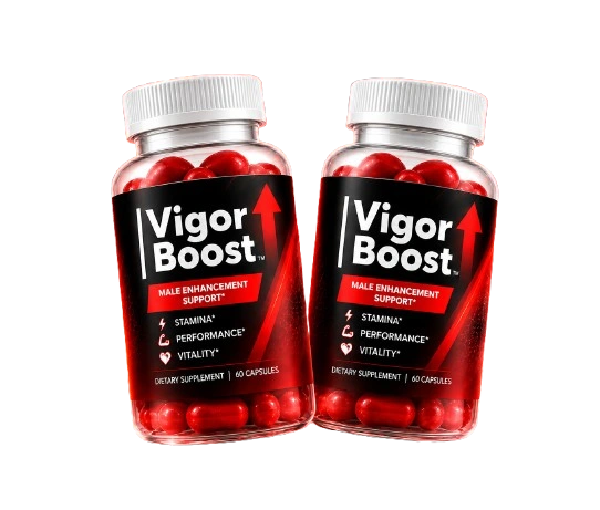 Vigor Boost Male Wellness Supplement Bottle